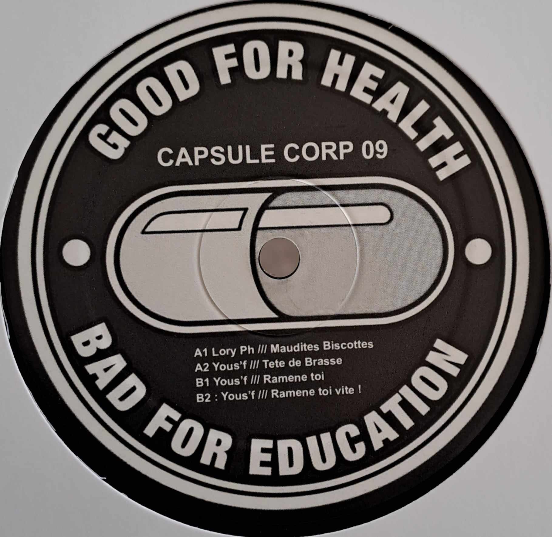 Capsule Corporation 09 - vinyle freetekno
